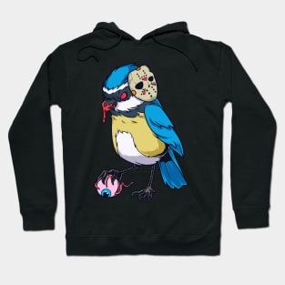 Monster Animals - Horror Blue Tit Hoodie